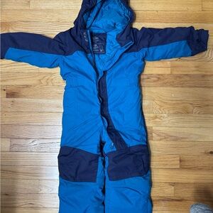 L.L. Bean Kids Blue and Navy Snowsuit